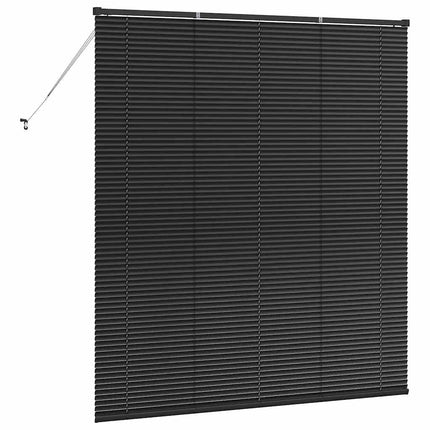 Persienner Svart 175 x 160 cm Aluminium