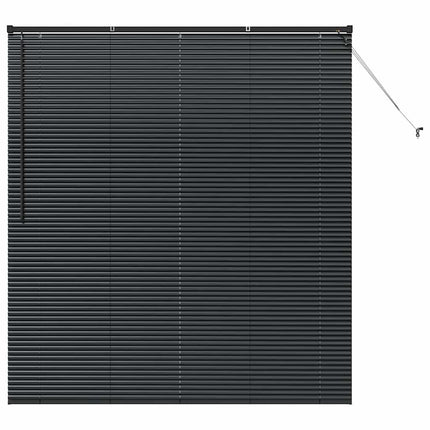 Persienner Svart 175 x 160 cm Aluminium