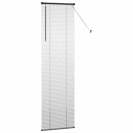 Persienner Svart 220 x 65 cm Aluminium