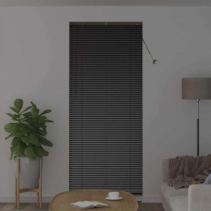 Persienner Svart 220 x 85 cm Aluminium