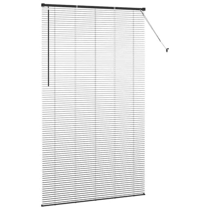 Persienner Svart 220 x 125 cm Aluminium