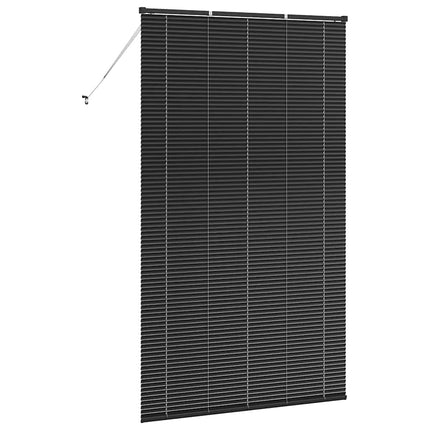 Persienner Svart 220 x 125 cm Aluminium