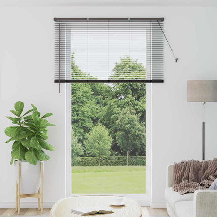 Persienner Svart 220 x 135 cm Aluminium