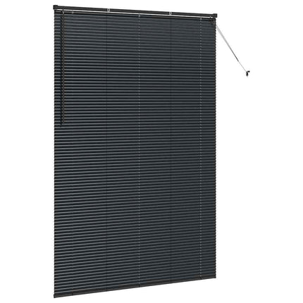 Persienner Svart 220 x 140 cm Aluminium