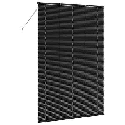 Persienner Svart 220 x 140 cm Aluminium