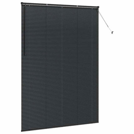 Persienner Svart 220 x 155 cm Aluminium