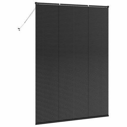 Persienner Svart 220 x 155 cm Aluminium