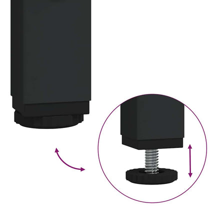 Sängbord med låda Gammalt trä 40 x 42 x 45 cm