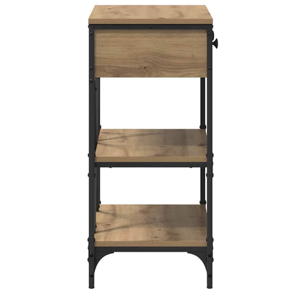 Konsolbord Brun 75 x 34,5 x 75 cm trä
