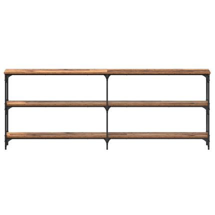 Konsolbord Gammalt trä 200 x 29 x 75 cm