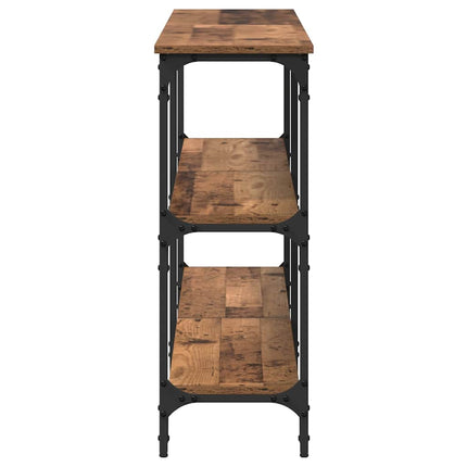 Konsolbord Gammalt trä 200 x 29 x 75 cm