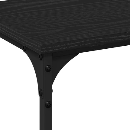 Konsolbord Svart ek 200 x 29 x 75 cm