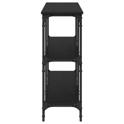 Konsolbord Svart ek 200 x 29 x 75 cm