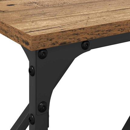 Konsolbord Gammalt trä 180 x 23 x 75 cm