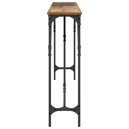 Konsolbord Gammalt trä 180 x 23 x 75 cm
