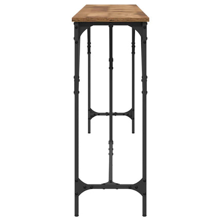 Konsolbord Gammalt trä 200 x 29 x 75 cm