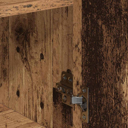 Sideboard med låda Gammalt trä 60 x 31 x 70 cm Konstruerat trä