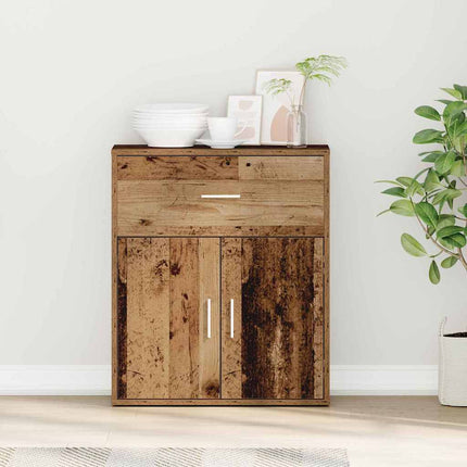 Sideboard Gammalt trä 60 x 31 x 70 cm Konstruerat trä