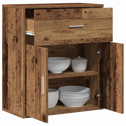 Sideboard Gammalt trä 60 x 31 x 70 cm Konstruerat trä