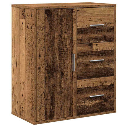 Sideboard Gammalt trä 60 x 31 x 70 cm Konstruerat trä