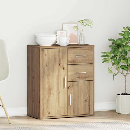 Sideboard med låda Artisan Ek 60 x 31 x 70 cm Konstruerat trä