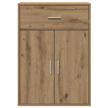 Sideboard med låda Artisan Ek 60 x 30 x 84 cm Konstruerat trä