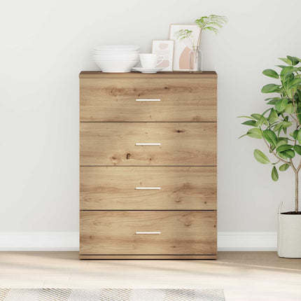 Sideboard med låda Artisan Ek 60 x 39 x 80 cm Konstruerat trä