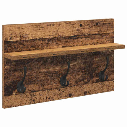 Hallmöbelset 4 st Gammalt trä 90 x 31 x 46,5 cm Konstruerat trä