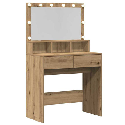 Smyckebord Artisan Ek 80 x 41 x 134,5 cm Konstruerat trä