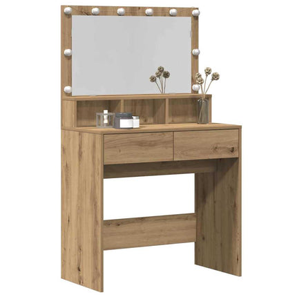 Smyckebord Artisan Ek 80 x 41 x 134,5 cm Konstruerat trä
