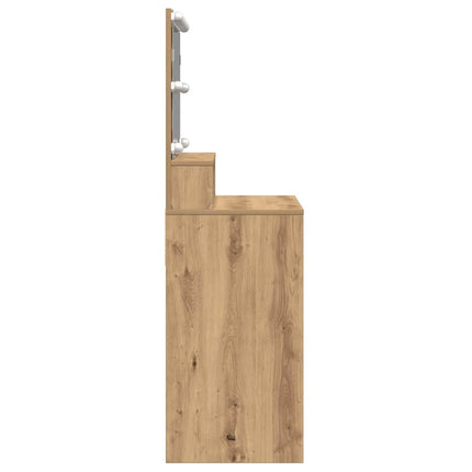Smyckebord Artisan Ek 80 x 41 x 134,5 cm Konstruerat trä