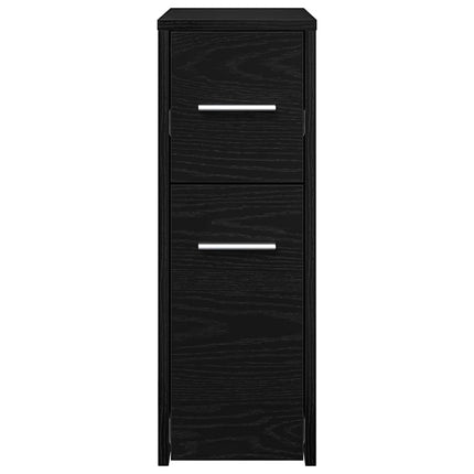 Badrumsmöbelset Svart Ek 22 x 44 x 61,5 cm Konstruerat trä