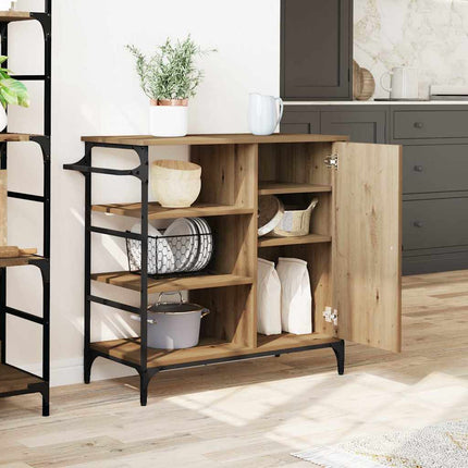 Köksvagn Artisan Ek 87.5 x 39 x 84.5 cm Konstruerat trä