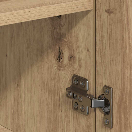 Sideboard med låda Artisan Ek 78 x 38 x 80 cm Konstruerat trä