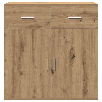Sideboard med låda Artisan Ek 78 x 38 x 80 cm Konstruerat trä