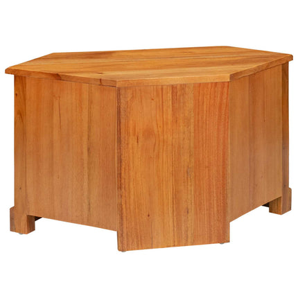 HörnTVSkåp Naturfärg 79 x 40 x 46 cm Massivt mahognyträ
