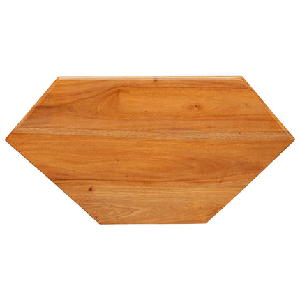 HörnTVSkåp Naturfärg 79 x 40 x 46 cm Massivt mahognyträ