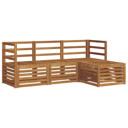 Utomhussoffset 4 st Naturfärg
