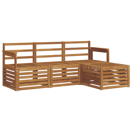 Utomhussoffset 4 st Naturfärg