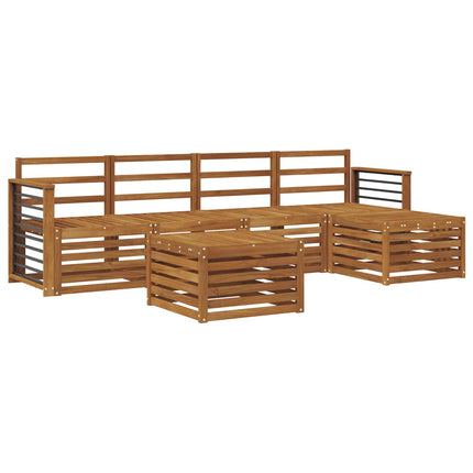 Utomhussoffset 6 st Naturfärg