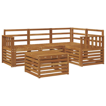 Utomhussoffset 5 pcs Naturfärg