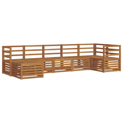 Utomhussoffset 7 st Naturfärg