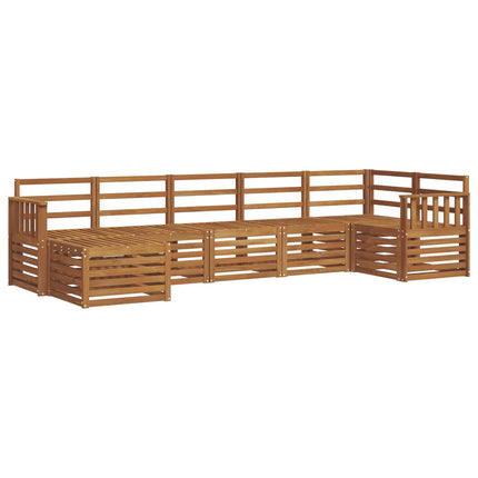 Utomhussoffset 7 st Naturfärg