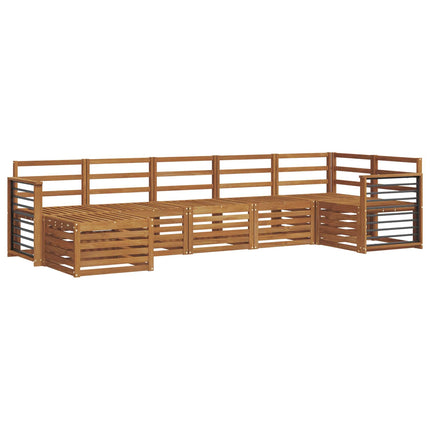 Utomhussoffset 7 st Naturfärg