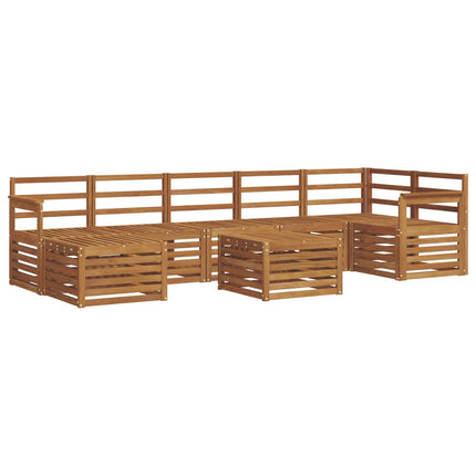 Utomhussoffset 8 st Naturfärg