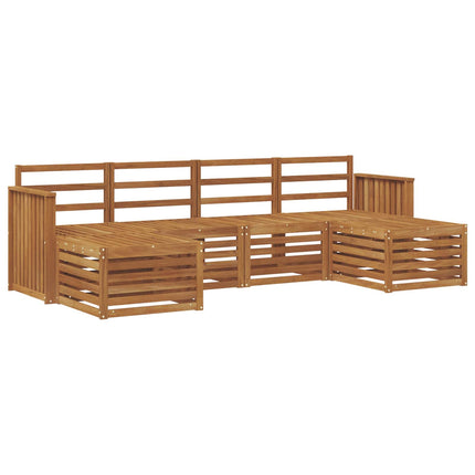 Utomhussoffset 6 st Naturfärg