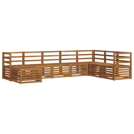 Utomhussoffset 8 st Naturfärg