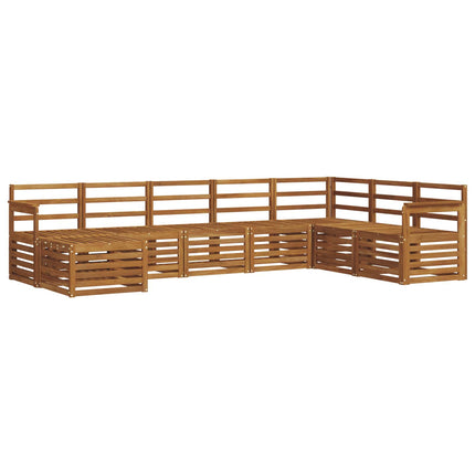 Utomhussoffset 8 st Naturfärg