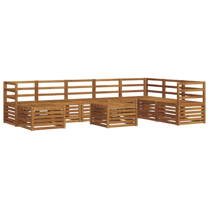 Utomhussoffset 9 st Naturfärg