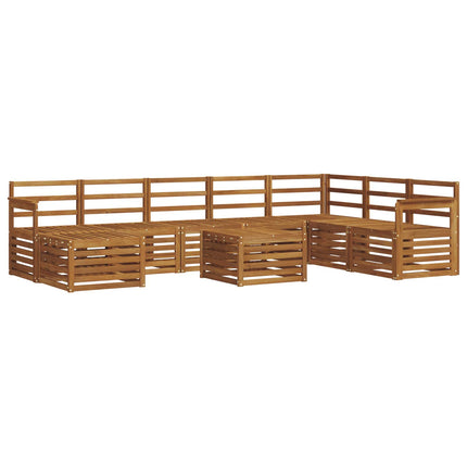 Utomhussoffset 9 st Naturfärg